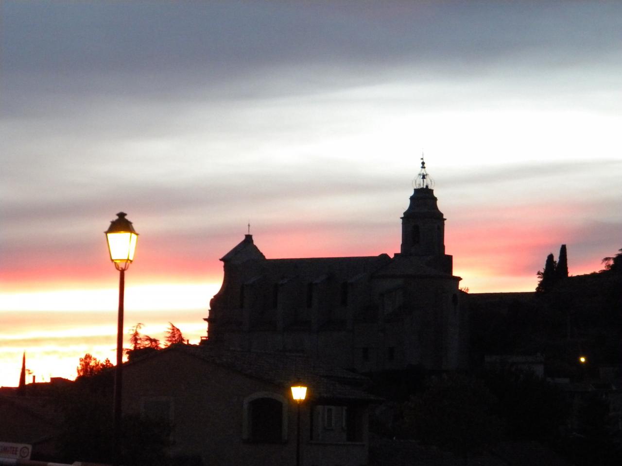 Bedoin coucher de soleil