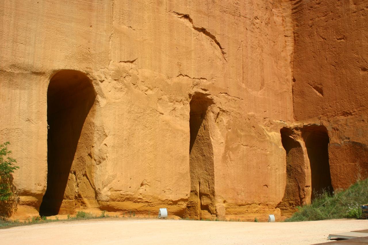 Les mines d'ocre de Gargas